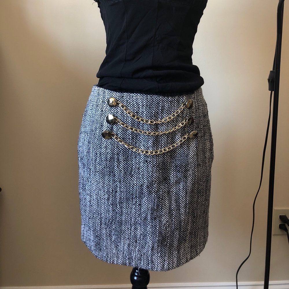 Bcbgeneration military inspired skirt